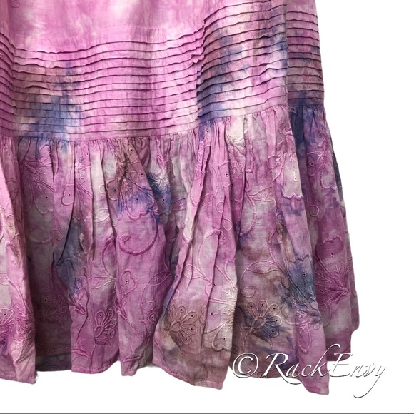 NWT ANTHROPOLOGIE ODESSA TIE-DYE MAXI SKIRT - Picture 10 of 13